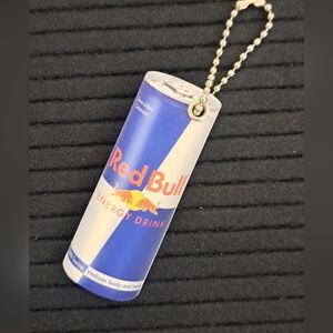 Red Bull Energy Drink Keychain